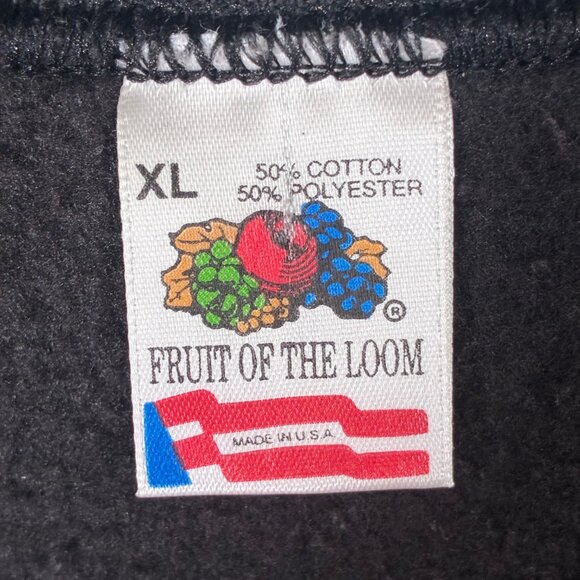 Vintage Uni-Sex sweatshirt a vibrant 'Italy' Graphic Sz Xl (Fruit Of the Loom) - Picture 3 of 5